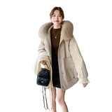 现货主推派克服24新仿真毛领内胆毛毛厚1C086-617-P195-K278，女装棉衣/棉服，2D044