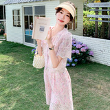 【现货】新中式风两件套阔腿裤套装P145-K195，女装套装/套裙，2C081