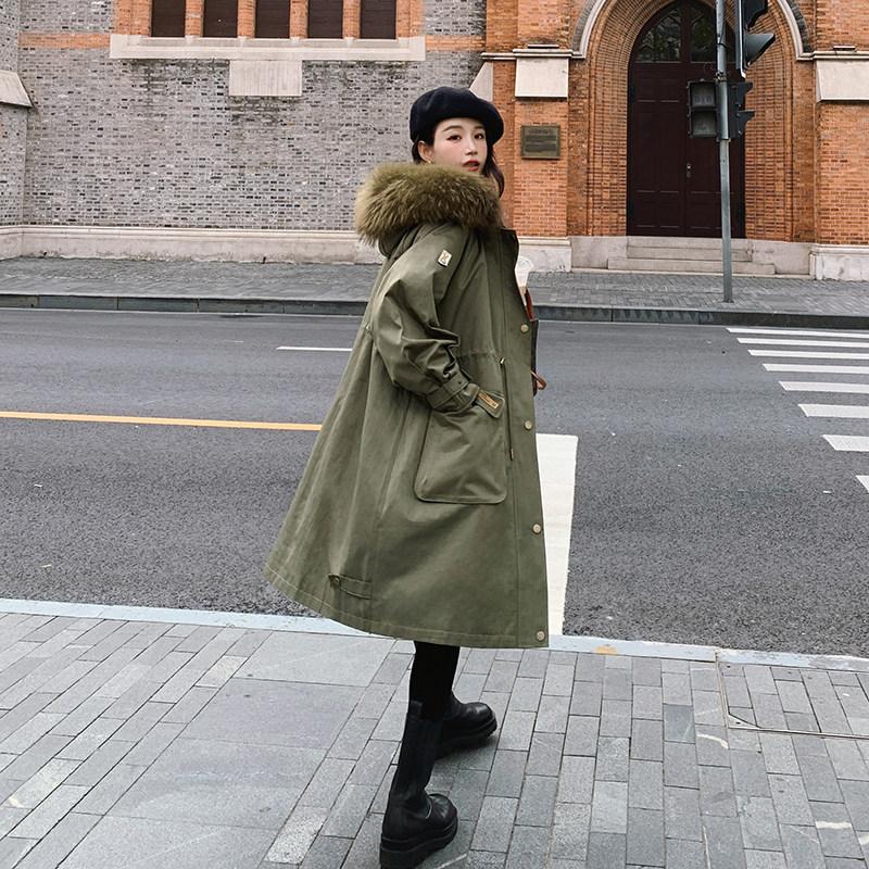 现货主推款2C0288117P195K298重磅加厚保暖贴标派克服,女装棉衣/棉服,2C028