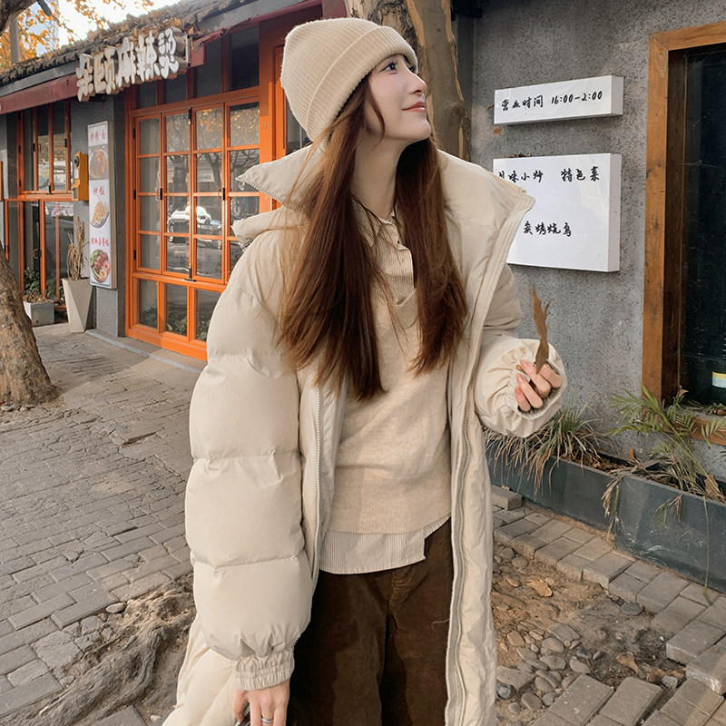 连帽中长款羽绒服(50绒300-350g)2C016-9031-P305-K458,女装羽绒服,2C016