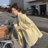 【现货】2025秋装新款韩版休闲时尚风衣外套女177-p140-k190，女装风衣，2C266