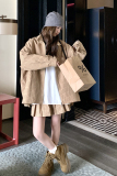 :春装新款韩版潮流夹克上衣百褶裙两件套2C135-N6822P175K238，女装套装/套裙，2C135