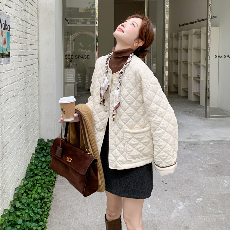 轻薄羽绒棉服 韩系棉衣2C011-9809-P160K248图片