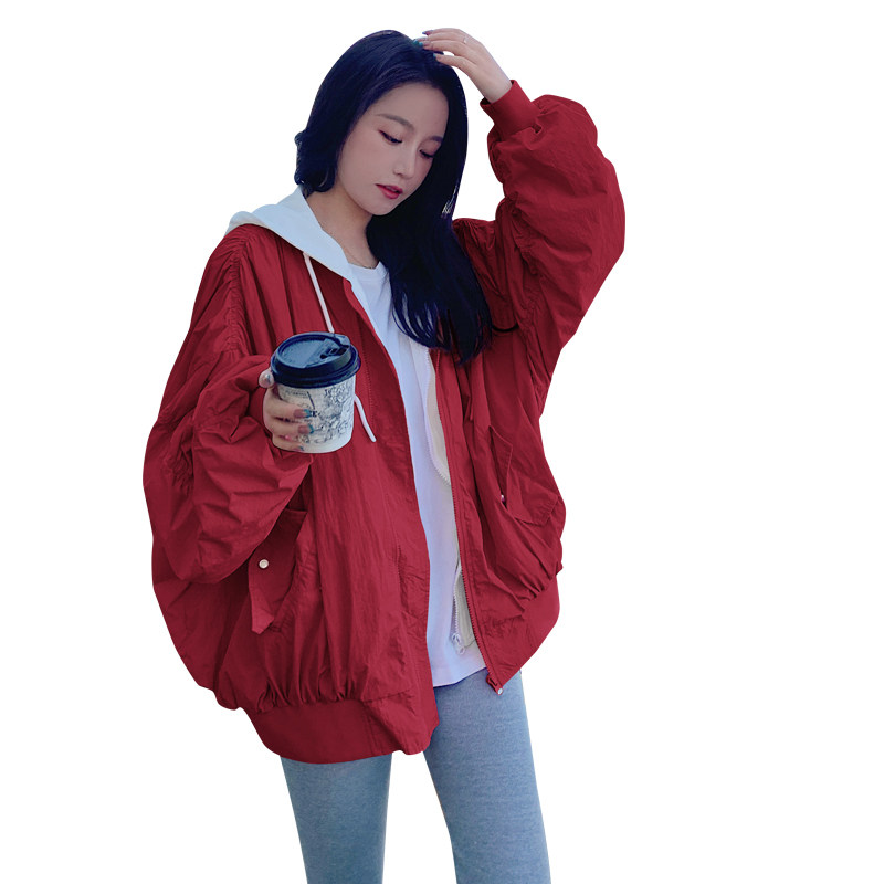 2026年秋款韩版双拉链假两件棒球服2C066-2158-P145-K195,女装短外套,2C066