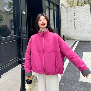 新品 有货 冬季韩系简约棉衣棉服外套2C285-2606-P175-K258图片