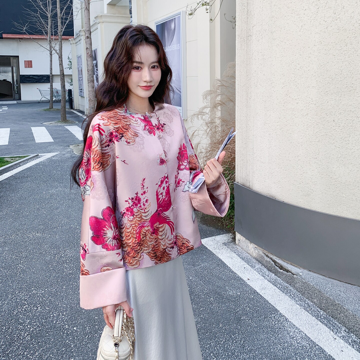 主推新款现货新中式风外套,女装短外套,2B140