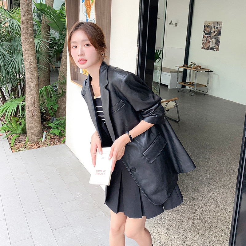 2026年秋款皮衣外套2C066-2607-P145-K198,女装皮衣,2C066