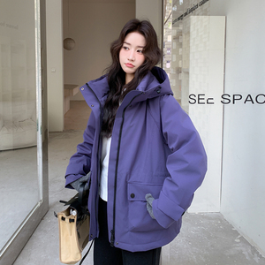 秋冬新款三防面料冲锋衣羽绒服外套2B154-WT737-P325-K479图片