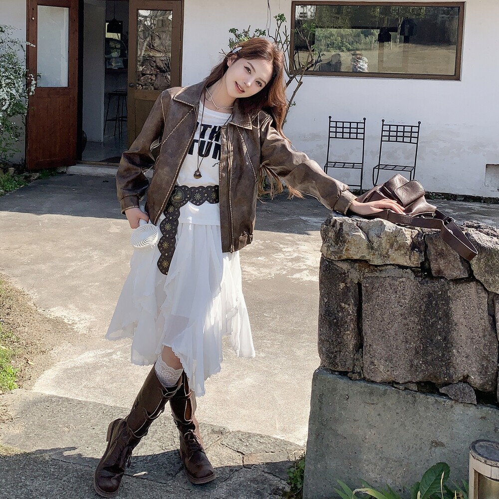 现货25春季新款皮衣百搭2D036-8021-p125-k188,女装皮衣,2D036