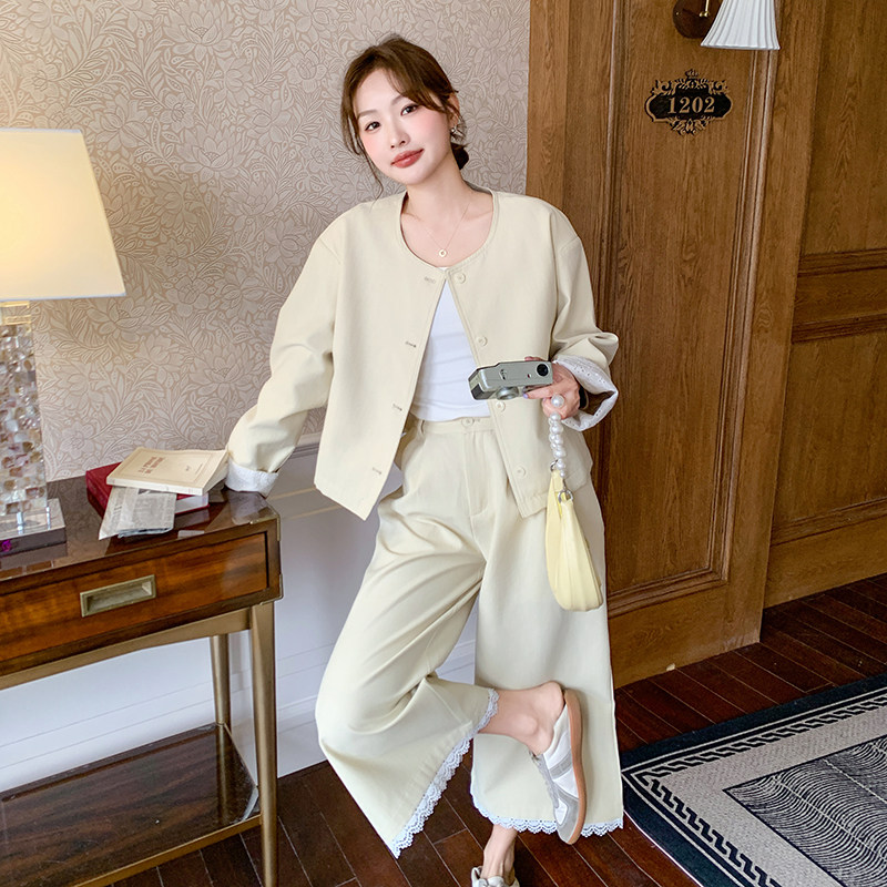现货蕾丝花边拼接套装2C117-1754P165K238,女装套装/套裙,2C117