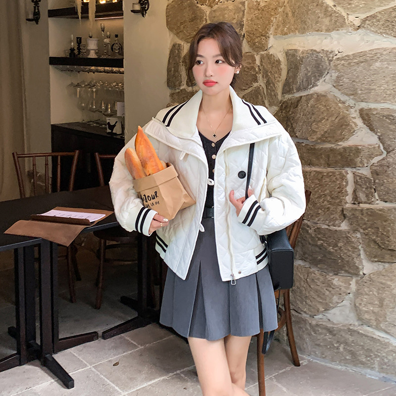 新款2025年冬季菱形格棉衣2C098-8951P165K248,女装棉衣/棉服,2C098