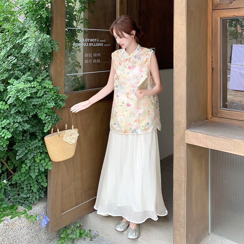 现货新中式两件套装833/P165/K248,女装套装/套裙,2D109