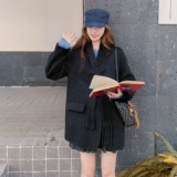 【现货】山羊绒双面羊绒大衣D252P285K398，女装毛呢外套，2D008