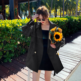2025新款春装风衣外套女小个子上衣C296-F618-P135控188，女装风衣，2C296