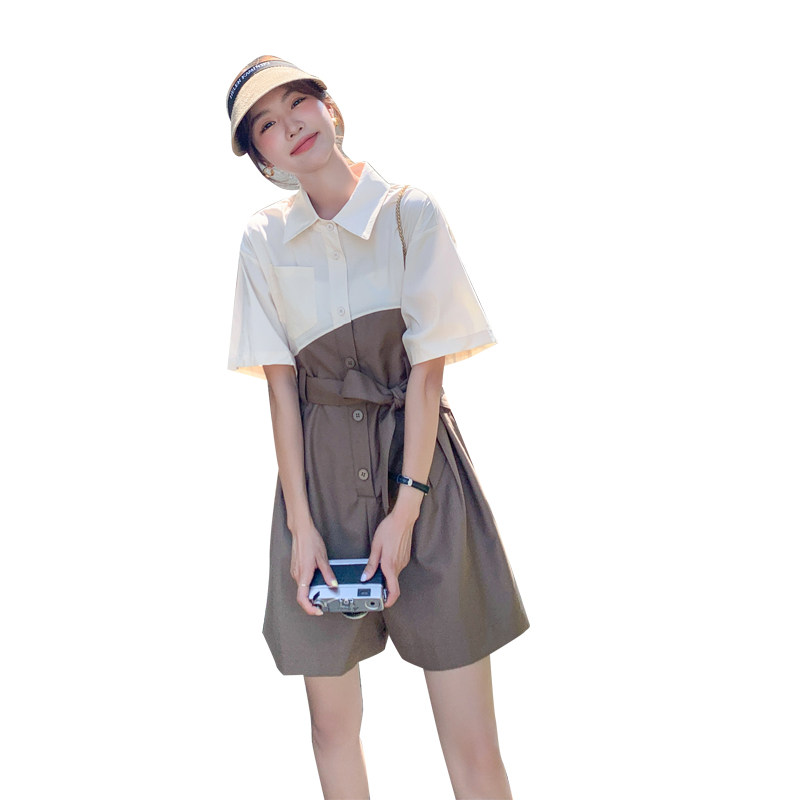 现货2025夏季韩版时尚连体裤2C066-2387-P120-K168,女装连体裤,2C066