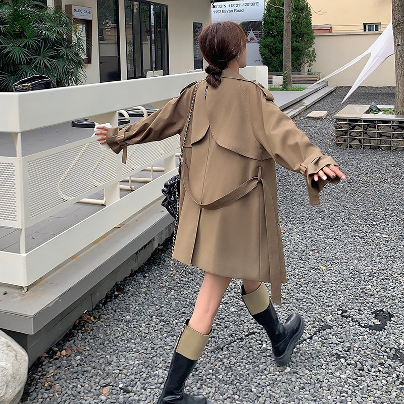 秋新英伦风风衣女3色入短款P145K198长款P160K220已下料15号出,女装风衣,2C060