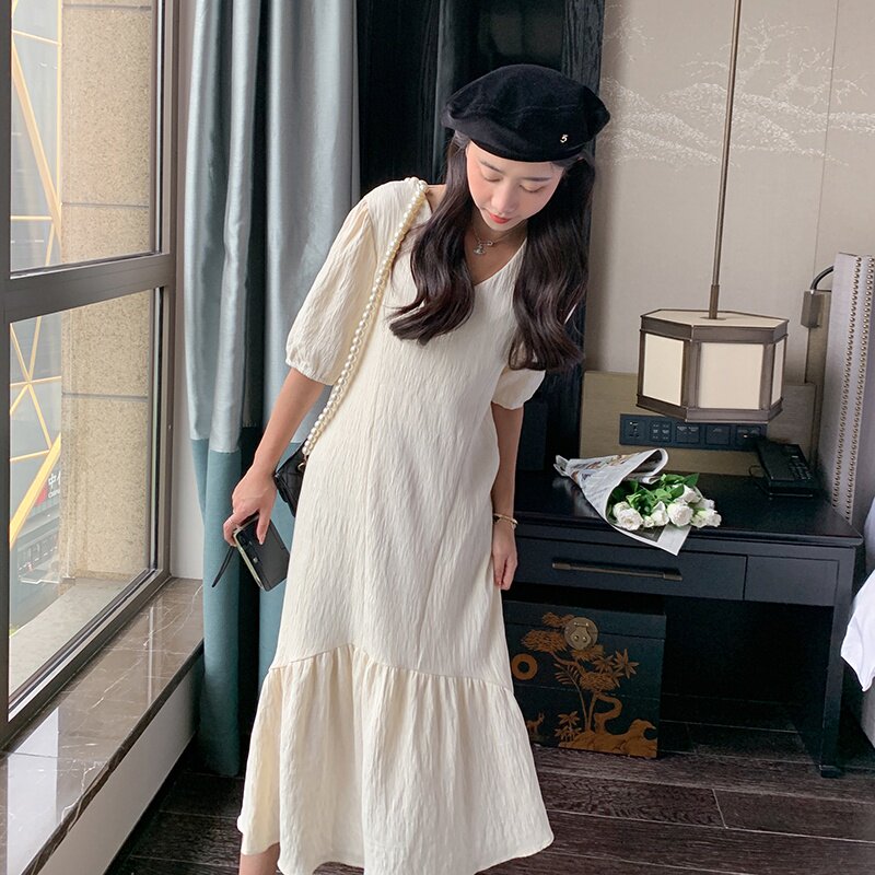 现货主推夏季高品质气质连衣裙2C032825P105K158,女装连衣裙,2C032