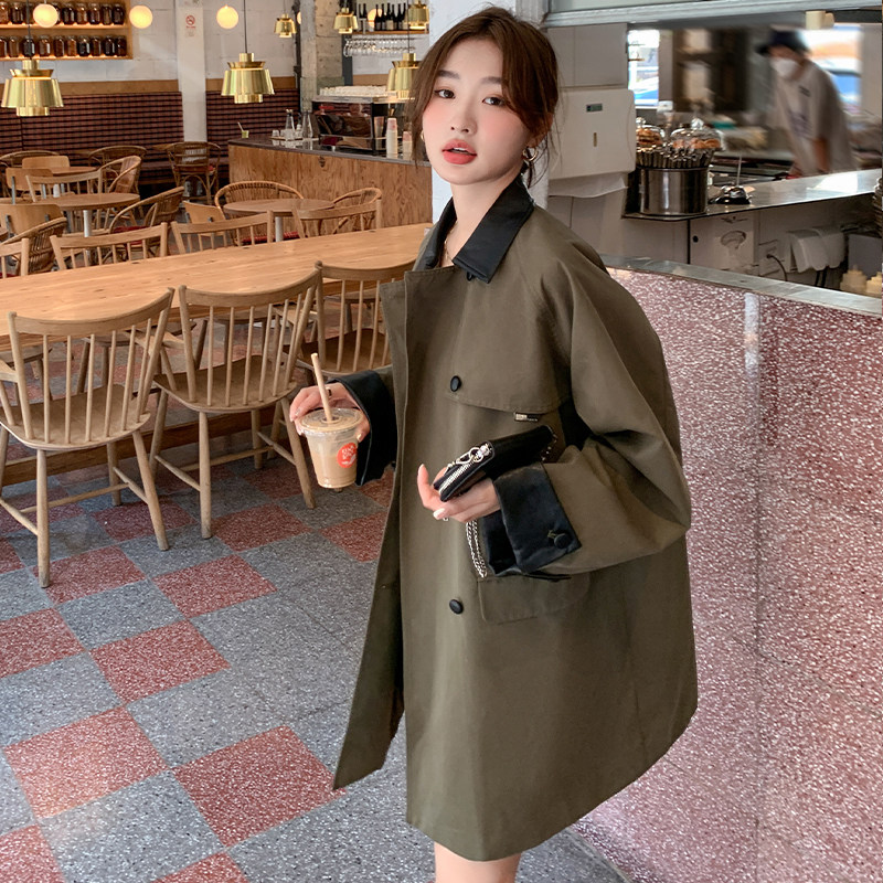 2026春装主推拼接风衣两色2940P155K208,女装风衣,2C103
