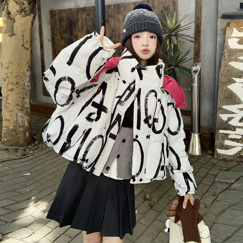 【现货】设计满满的字母羽绒服外套088-9917p255k398图片
