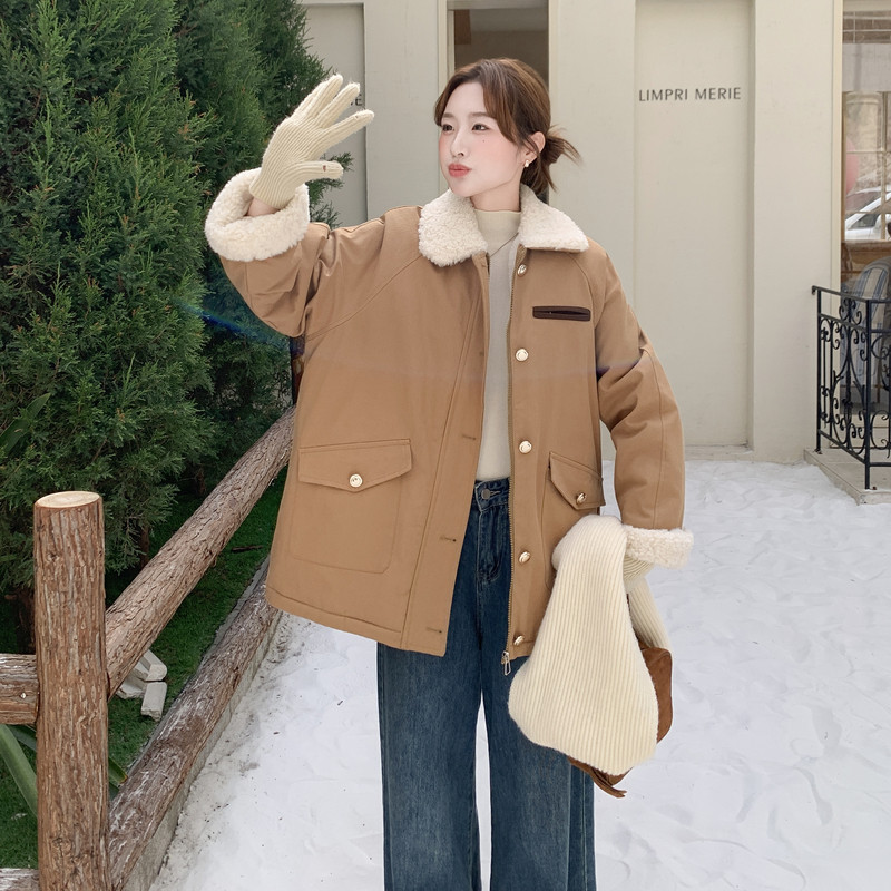 【新款】工装派克服棉衣2C115-2370-P195-K288,女装棉衣/棉服,2C115