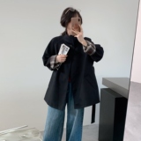 卡其色复古格纹袖设计风衣外套女2025秋季新款潮流气质中长款大衣，女装风衣，2D036