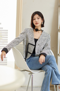 2024 秋装新款羊毛呢小香风短外套8008-2C091p184k269图片