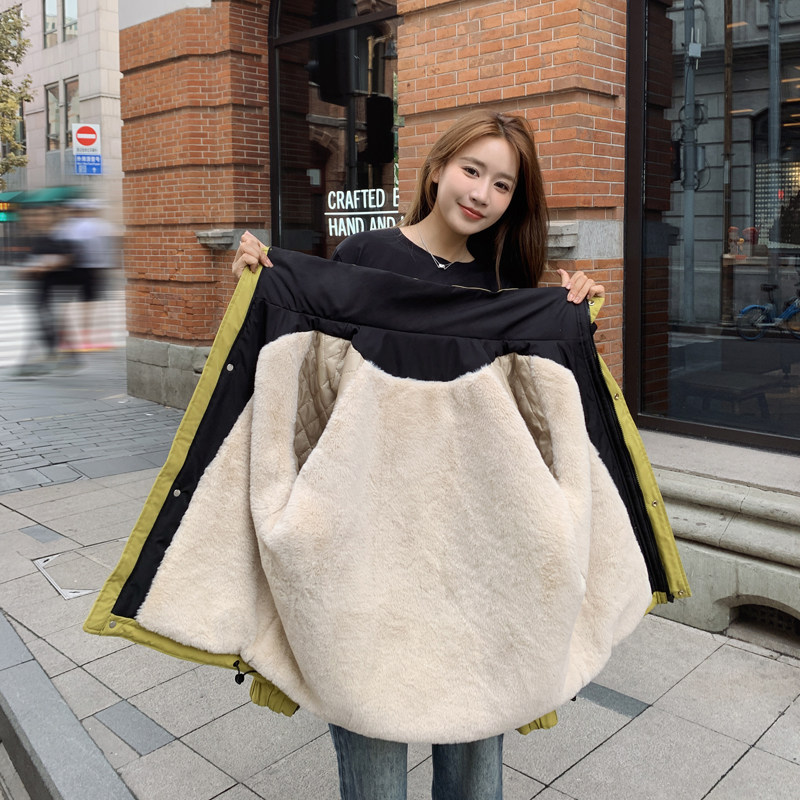 【新品】2025新款女装韩版休闲加绒棉衣女266-P140-K210,女装棉衣/棉服,2C266
