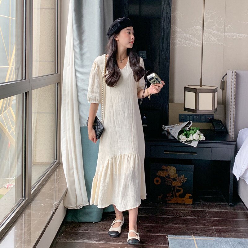 现货主推夏季气质高级感连衣裙2c032825P105K58,女装连衣裙,2C032
