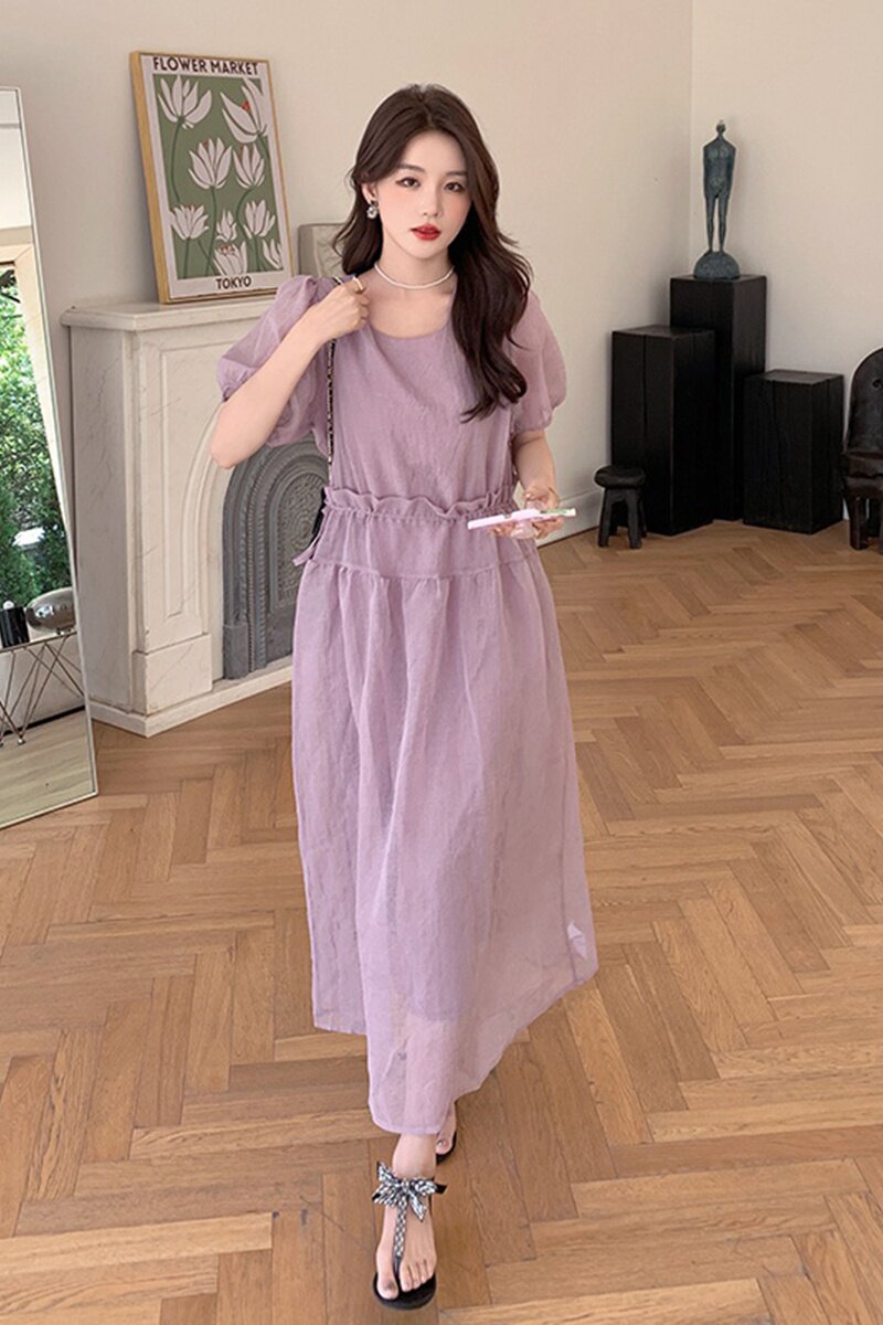 现货主推数据好夏季仙女长裙2C032692P105K158,女装连衣裙,2C032