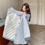【档口现货】撞色配围巾款高定羽绒服2C233-816-P275-K369，女装羽绒服，2C233
