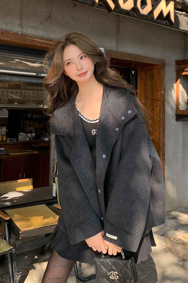 新款现货已下羊毛大衣2c107-99011-265-k350,女装毛呢外套,2C107