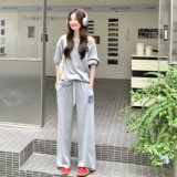 【大货】长袖露肩数字卫衣长裤两件套2C327-9902-P160-K238，女装套装/套裙，2C327
