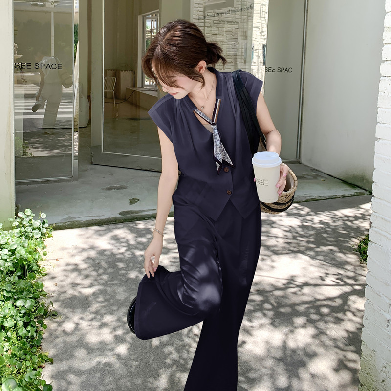 主推新款设计款丝巾装饰两件套C252-2620P155K238,女装套装/套裙,2C252