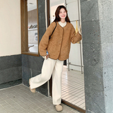 【新款】两面穿加厚羊羔毛外套2C131-623-P175K258，女装短外套，2C131
