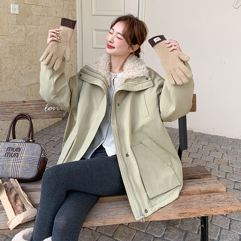 【现货】图新款  拼接毛毛派克服90绒 2C301-1378-P285-K428图片