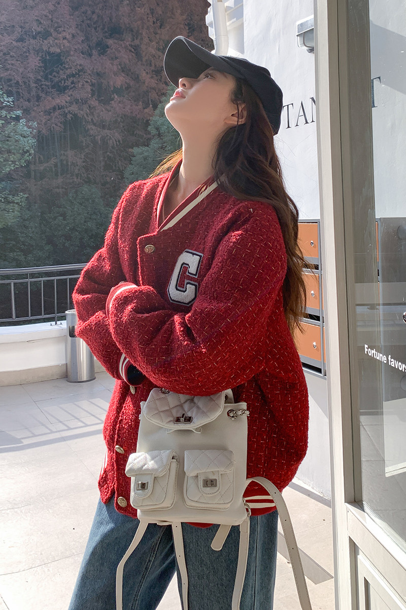 现货 90绒新款小香风内胆充绒羽绒服2D035-HW101P205K308图片