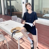 时尚套装短袖衬衣短款裤子休闲两件套2C215-P170-K240，女装套装/套裙，2C215