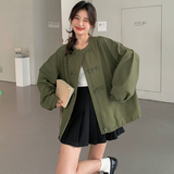 春款大货已出8808绿色复古新风春季短外套女大码p135k185，女装短外套，2D143