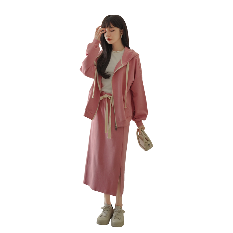 【现货】2025秋季卫衣套装裙2c016-7061-P135-K198,女装套装/套裙,2C016
