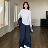 ：春装新款韩系减龄时尚休闲三件套装阔腿裤6881P175K248，女装套装/套裙，2C135