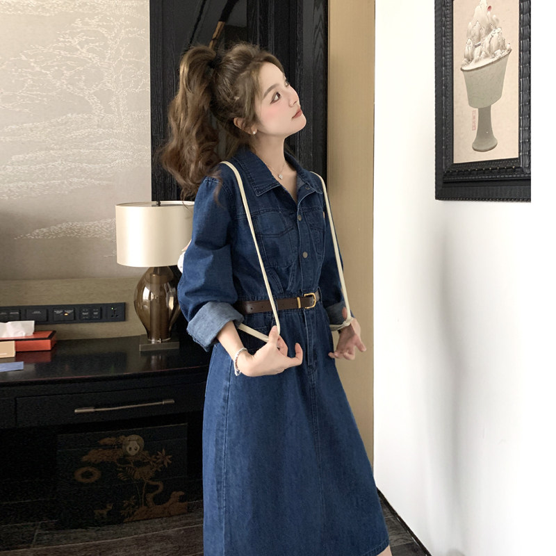 春装牛仔连衣裙2C092-5116-P125-K188,女装连衣裙,2C092