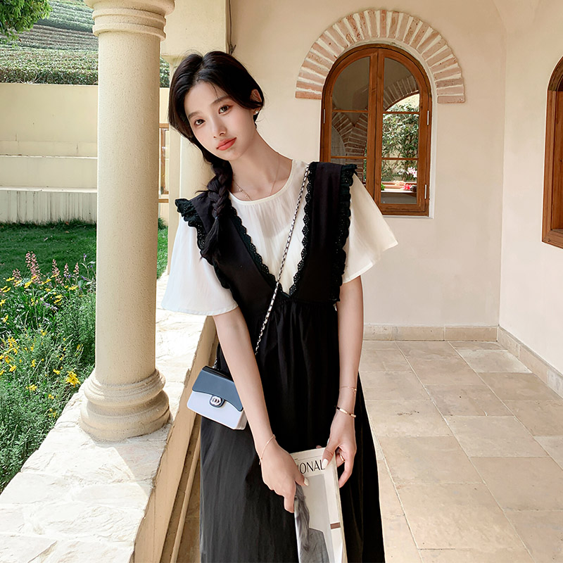 【现货】减龄显高连衣裙套装T32-P135-K188,女装连衣裙,2C207
