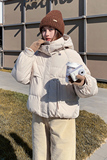 帽子可脱卸两穿短款羽绒服2025新款，女装羽绒服，1D066-1