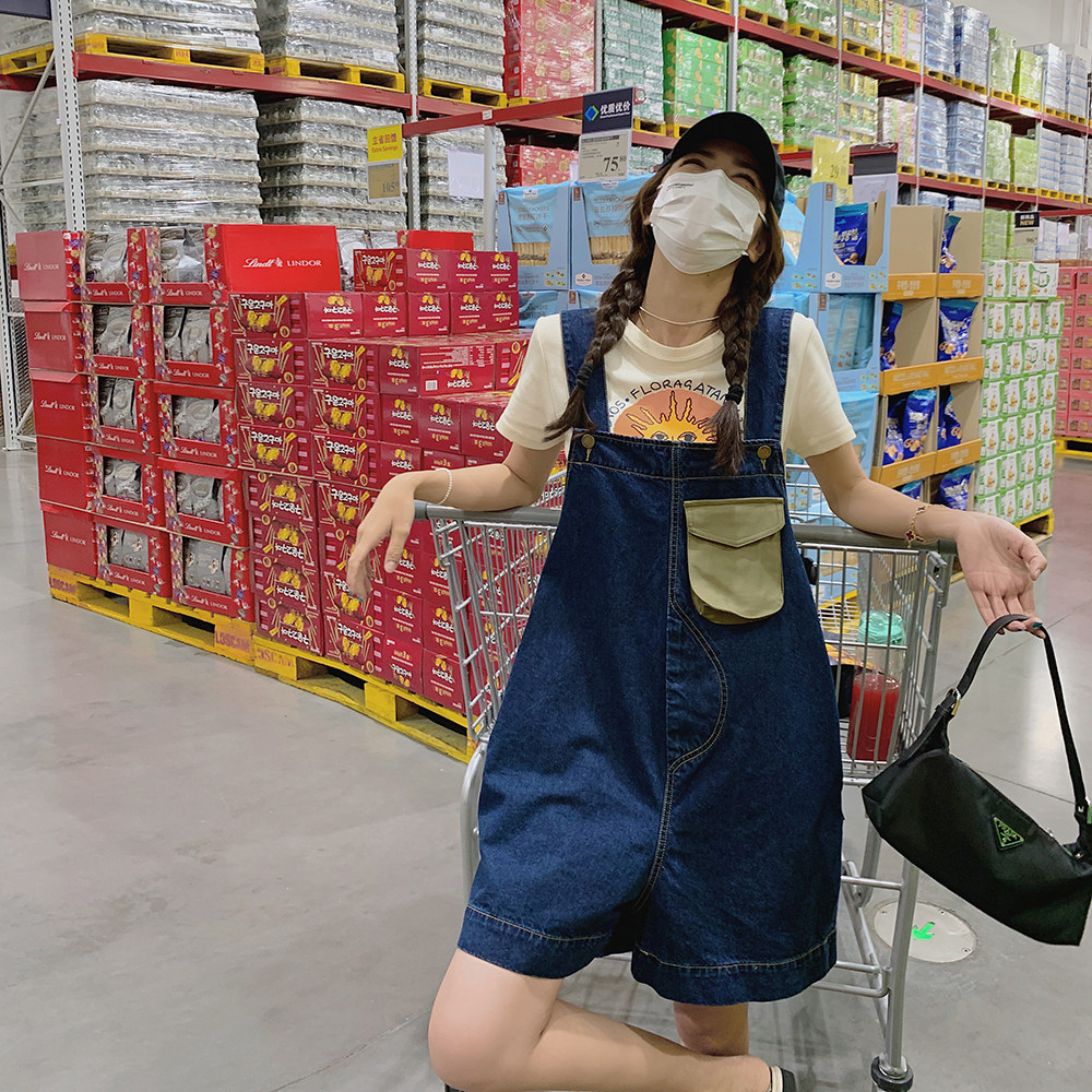 大货已出2024无袖背带裤长裤女2C112-C126-P85-K控138，女装牛仔裤，2C112