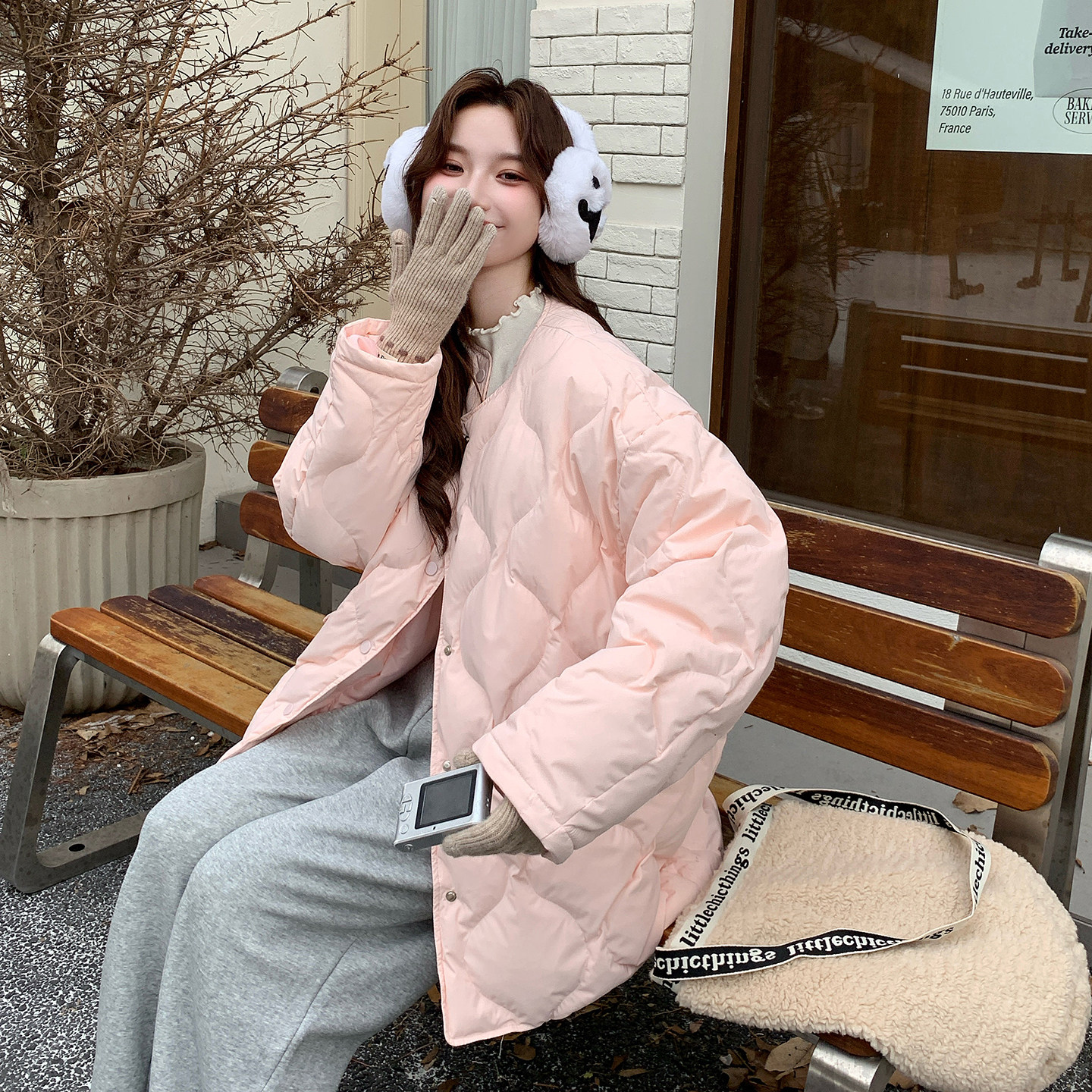 现货2025原创轻薄新标90白鸭绒羽绒服Y33-P275控418！大货已出！,女装羽绒服,2D009