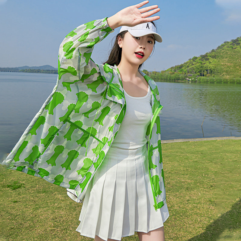 2025夏季新款防晒服印花RF2C290-2801#-P85-K138图片
