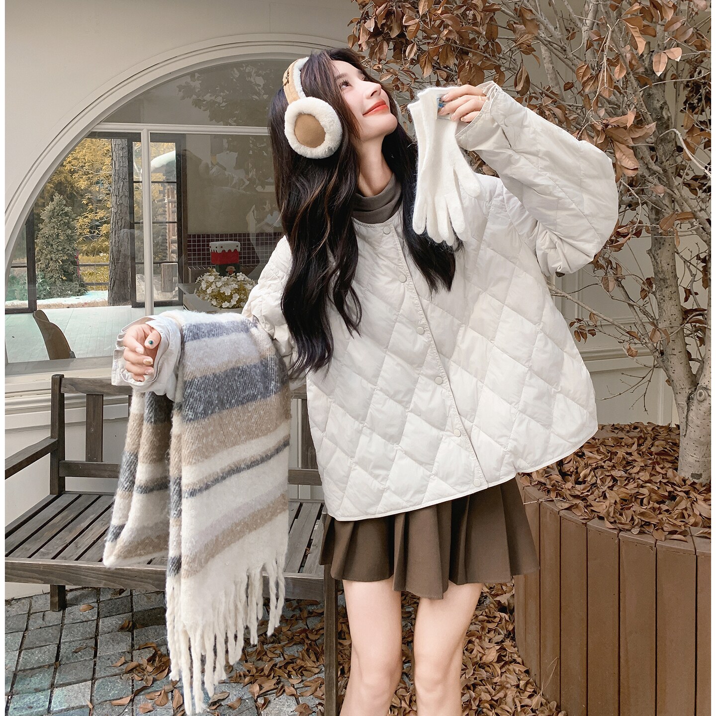 【新款】25冬季新款新标90轻薄羽绒服D101P245K338,女装羽绒服,2D008