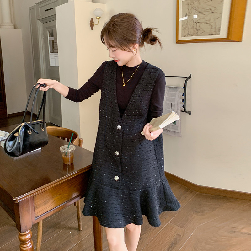 【现货】老钱风小香马甲裙088-7705P145K198,女装连衣裙,2C088