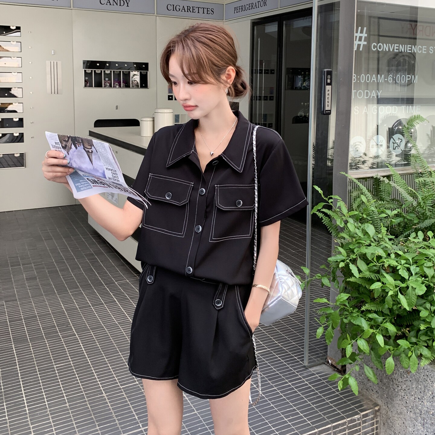 （现货！）2025年夏季明线套装两件套女2C325-A8802-P120K188,女装套装/套裙,2C325