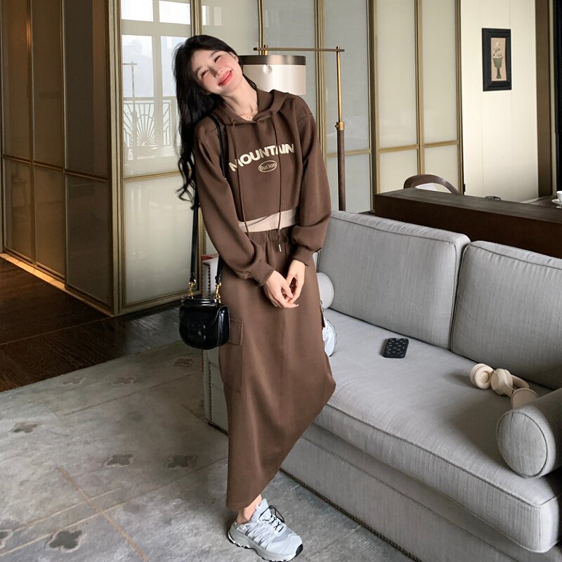 24新款美拉德休闲套装三件套2401p165k238,女装套装/套裙,2D009